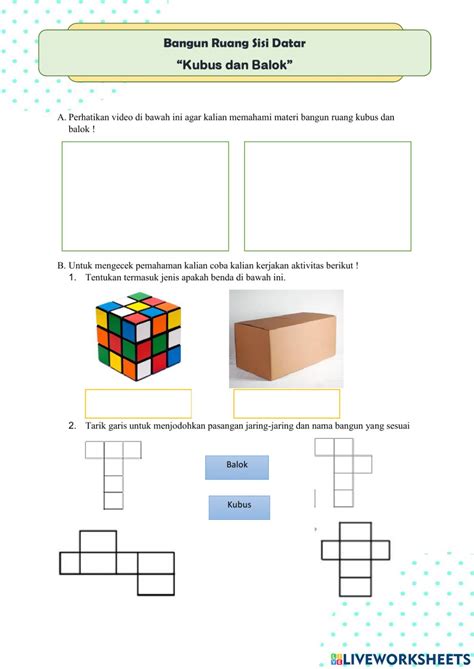 Detail Gambar Bangun Ruang Kubus Dan Balok Koleksi Nomer 45