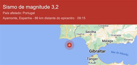 IPMA Sismo De 3 3 Na Escala De Richter Sentido No Algarve E24 Pt