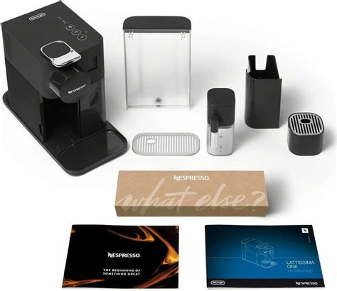 Кофемашина капсульная Delonghi Nespresso Lattissima One EN 510.B черный ...