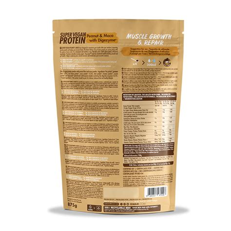 Comprar Super Vegan Protein Amendoim E Maca Digezyme Super Vegan