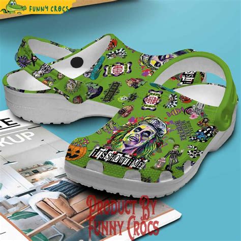 Beetlejuice Crocs Discover Comfort And Style Clog Shoes With Funny Crocs