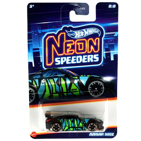 Hot Wheels Neon Speeders Nissan 350Z kisautó 1 64 Mattel vásárlás a Játékshopban