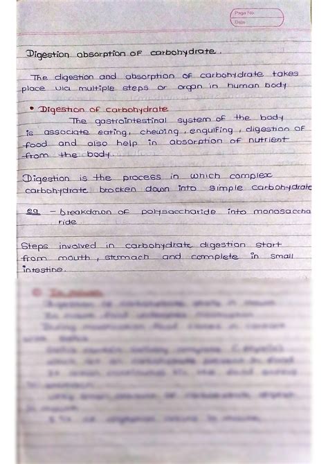 Solution Digestion And Absorption Of Carbohydrates Studypool