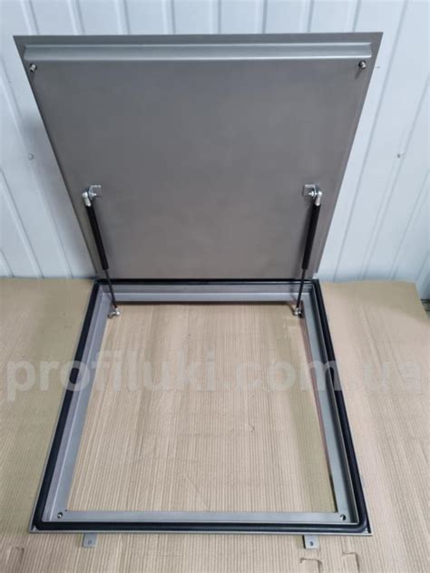 Люк невидимка напольный с заполняемой крышкой тип «Практик»