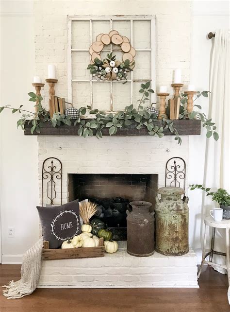 Awesome Farmhouse Fireplace Decoration Ideas For Your House In