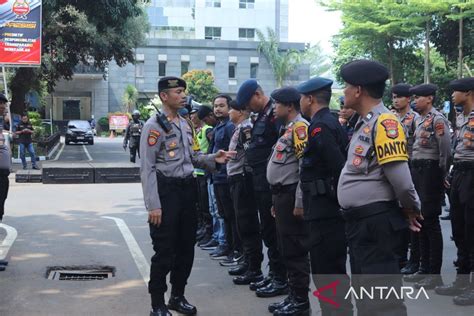 Polda Metro Jaya Kerahkan Personel Dalam Rangka Operasi Mantap