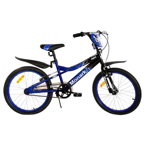 Bicicleta Infantil Aro Monark Bmx Ranger Preta Azul Aro