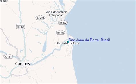 São João da Barra, Brazil Tide Station Location Guide