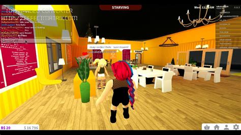 Bloxburg Luxury Cafe Restaurant Tour No Game Passes K Youtube