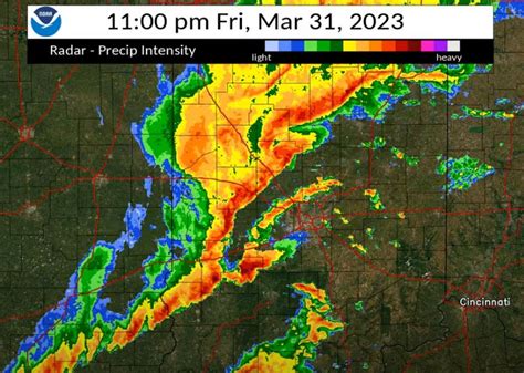 Paul Poteet Dot Fifth Largest Indiana Tornado Outbreak From