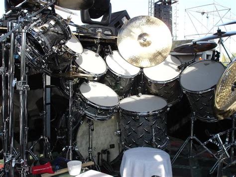 Nicko Mcbrain S Drum Kit Iron Maiden New Wave