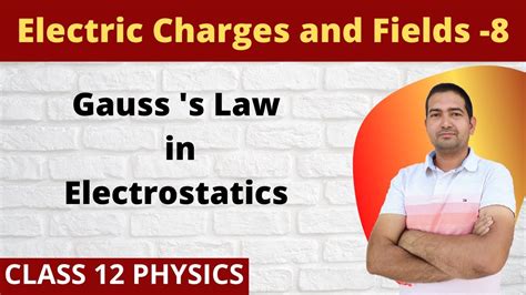 Gauss S Law In Electrostatics Ii Electric Flux Ii Physics Class 12 Chapter 1 Ii Area Vector