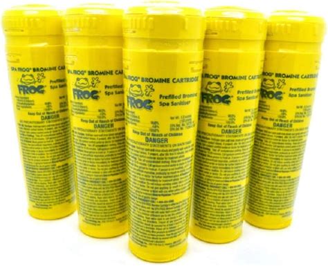 New Pack SPA FROG Hot Tub Spa Floating System Bromine Replacement Cartridge By KingTech BigaMart