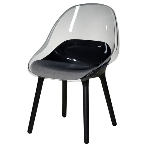 Стул - IKEA BALTSAR, 85х58х57 см, пластик черный, БАЛТСАР ИКЕА за 60480 ...
