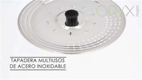 distribuidor tapadera multiusos acero inoxidable Ø 32 cm Mayorista