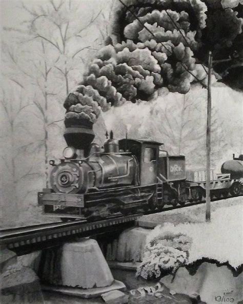 Limited Edition Coal Train Print