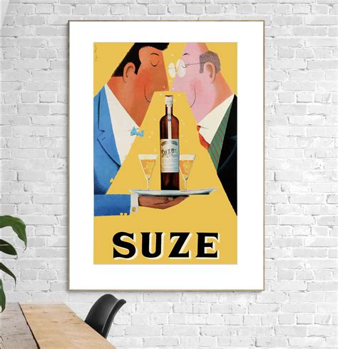 Affiche Suze - Affiche Vintage