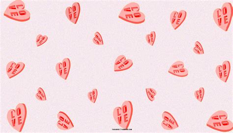 Valentine's Day Wallpaper for Laptop Candy Heart "Love You" 1 - Fab ...