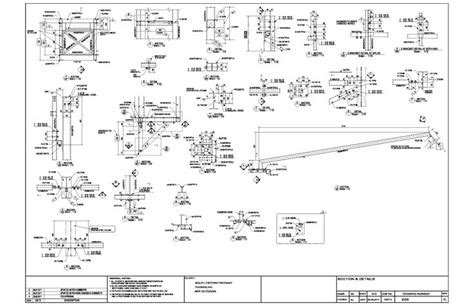 Structural Steel Fabrication Drawings - CAD Outsourcing Services