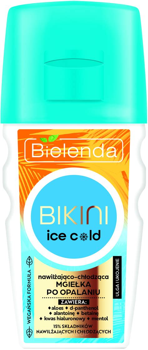 Bielenda Bikini SOS Ice Cold Drėkinamasis ir raminamasis SOS purškalas po įdegio Makeup lt