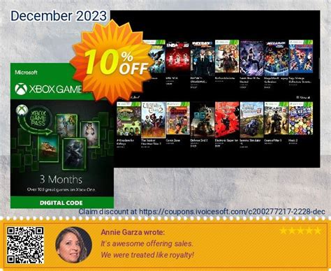 10 Off 3 Month Xbox Game Pass Xbox One Coupon Code Jan 2025 Ivoicesoft