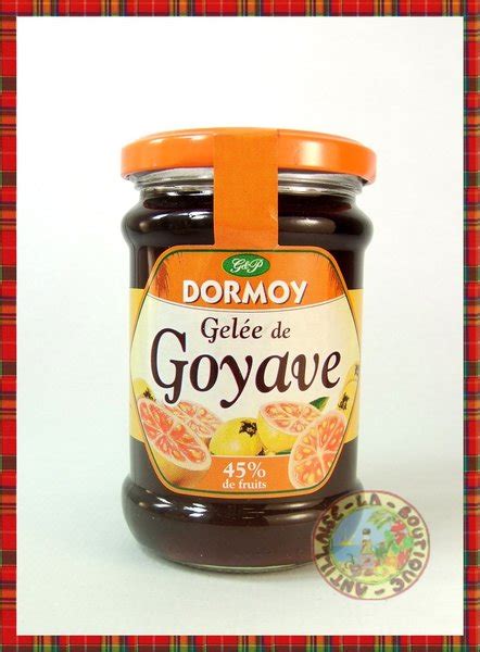 CONFITURE DORMOY GELEE DE GOYAVE LA BOUTIQUE ANTILLAISE