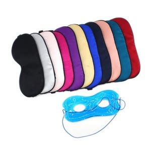 Manufacturer Direct Selling Cold And Hot Silk Eye Mask Sleeping Compress Gel Beads For Reduce