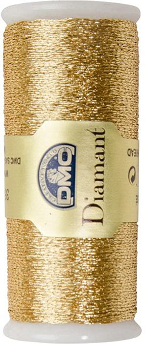 Металлизированные нитки DMC DIAMANT, D3821, 35м - купить с доставкой по ...