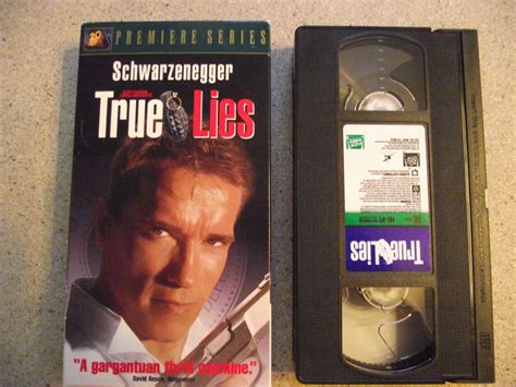 True Lies (1994 VHS) Arnold Schwarzenegger, Jamie Lee Curtis, Tom