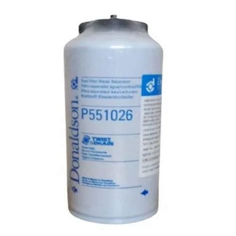 Cylindrical Sheet Metal Donaldson P551026 Fuel Filter Water Separator ...
