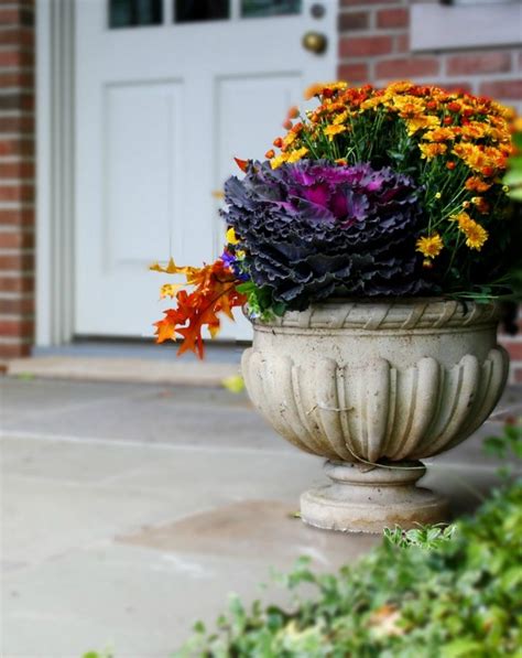 Decorating With Urns The Fall Edition Fox Hollow Cottage