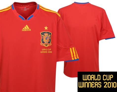 เสื้อฟุตบอลทีมชาติสเปนฉลองแชมป์โลก 2010 - World Cup Winners 2010 ...