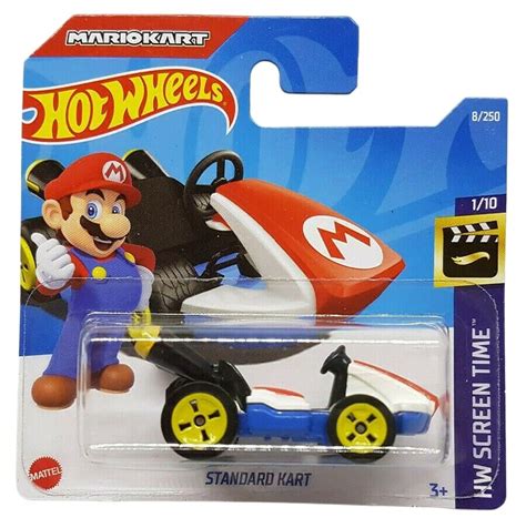 Buy Hot Wheelsstandard Kart Hw Screen Time Hct Short Card Mariokart Nintendo