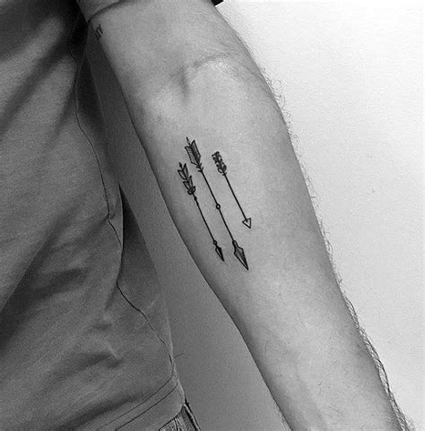 50 Small Arrow Tattoos For Men Manly Design Ideas Mens Arrow Tattoo