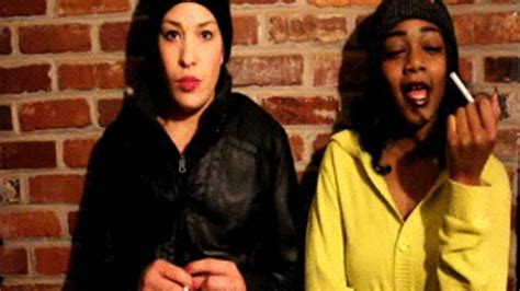 Ebony Lady Bluu And Destiny Smoking Cigarettes Hot Atlanta Stripper Fetish Models Clips4sale