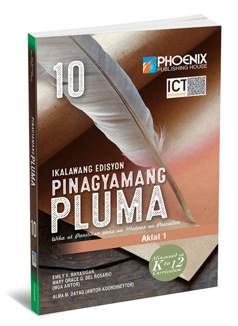 Pinagyamang Pluma 10 Aklat 2 Ikalawang Edisyon Phoenix Publishing