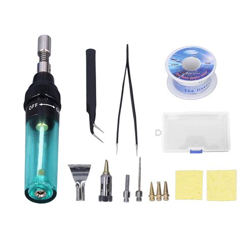 Buy Soldering Iron Kit, Portable Soldering Iron Kit Pen Type Adjustable Temperature Cordless ...