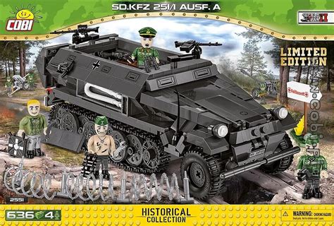 Cobi Sd Kfz 251 1 Ausf A Limited Edition Set 2551