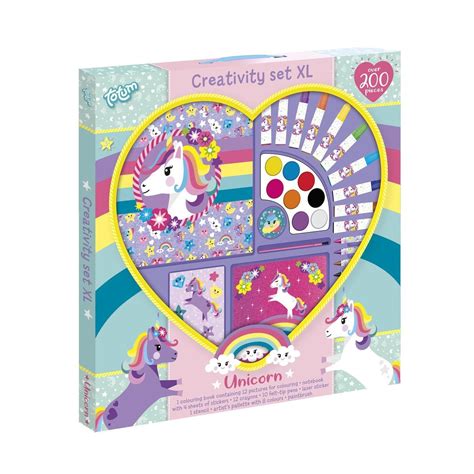 Totum Unicorn Creativity Set XL Σετ Χειροτεχνίας Μονόκερος 71438 Toys