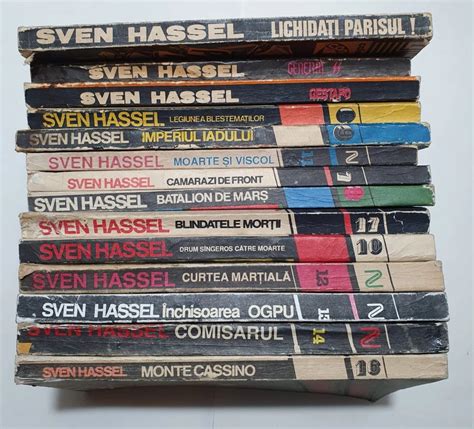 Sven Hassel Colectia Completa Volume Arhiva Okazii Ro