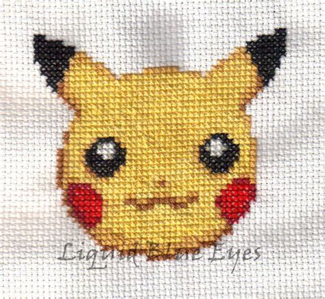 Cross Stitch Pikachu by liquidblueeyes on DeviantArt