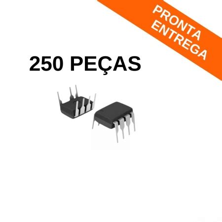 Kit 250 peças Circuito Integrado TOP244PN DIP 8 PTH Circuitos