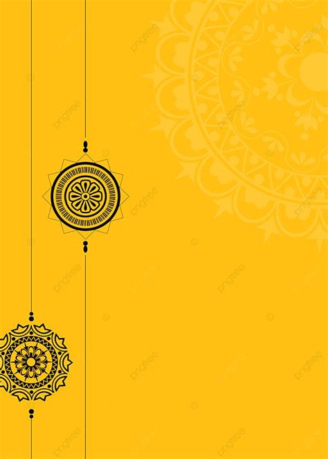 Yellow Simple Jewelry Background