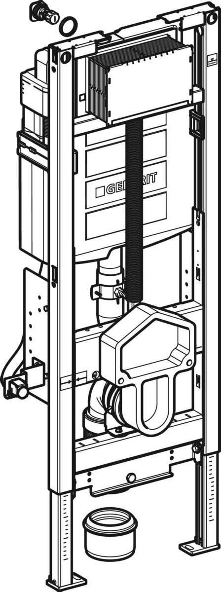 Stelaż podtynkowy do toalety Geberit Duofix Element montażowy do