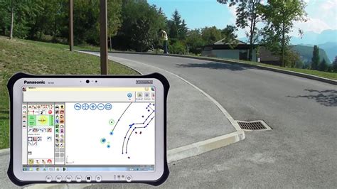 Sogelink Land Map Lev Topographique Avec Une Station Totale Topcon