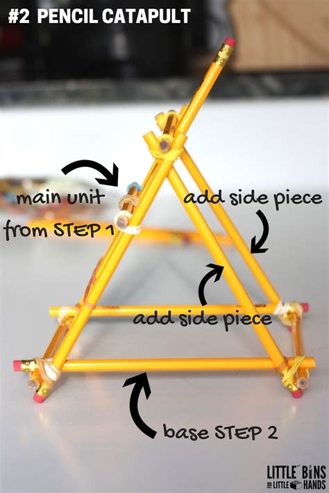 Pencil Catapult Stem Activity For Back To School