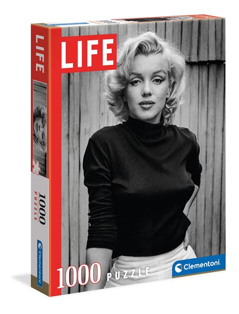 Puzzle Coleção Life Marilyn Monroe 1 000 peças Puzzle Mania pt