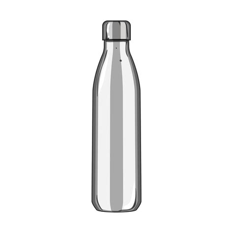 Water Stainless Bottle Cartoon Vector Illustration 41501071 Vector Art At Vecteezy