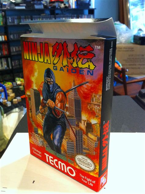 Ninja Gaiden | Box My Games! Reproduction game boxes