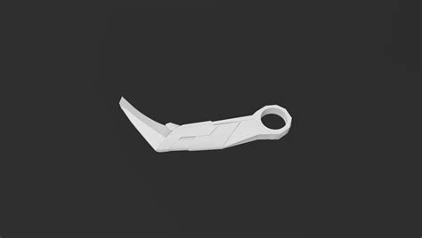 3mf File Valorant Prime Karambit 🔪・3d Print Object To Download・cults